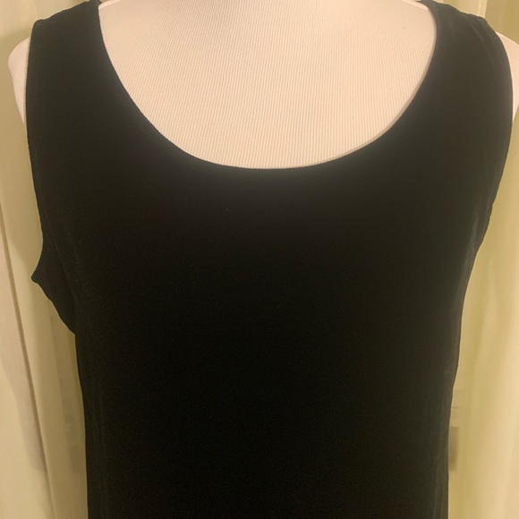 Eileen Fisher Black Maxi Dress - Picture 2 of 8